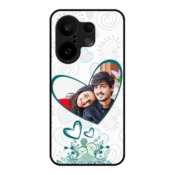 Vivo X200 FE 5G Custom Glass Phone Case - Premium Couple Design