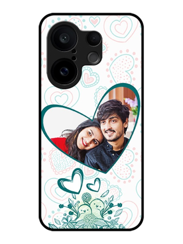 Custom Vivo X200 FE 5G Custom Glass Phone Case - Premium Couple Design