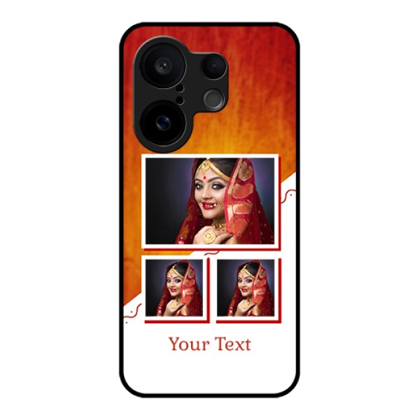 Vivo X200 FE 5G Custom Glass Phone Case - Wedding Memories Design