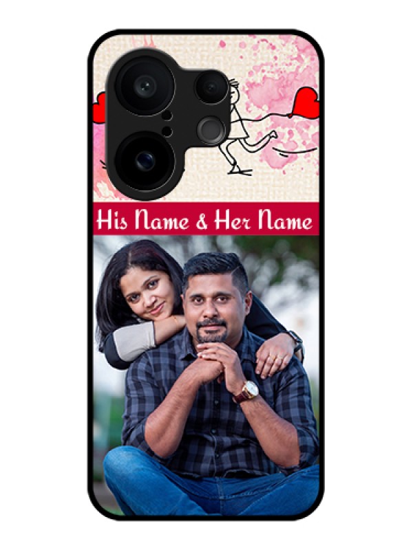 Custom Vivo X200 FE 5G Custom Glass Phone Case - You And Me Case Design