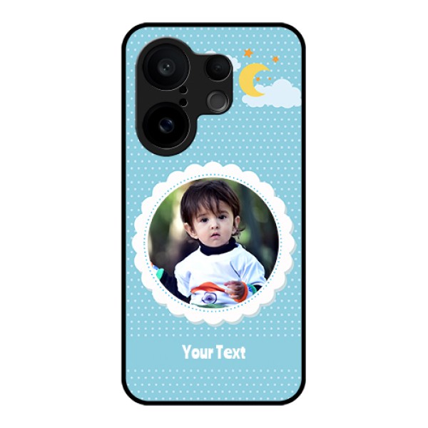 Vivo X200 FE 5G Custom Glass Phone Case - Violet Pattern Design
