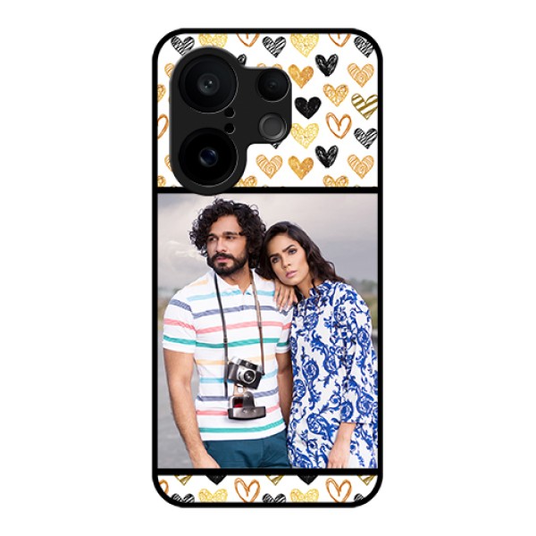 Vivo X200 FE 5G Custom Glass Phone Case - Love Symbol Design