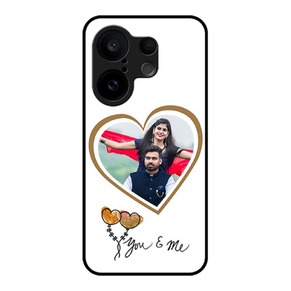 Vivo X200 FE 5G Custom Glass Phone Case - You & Me Design