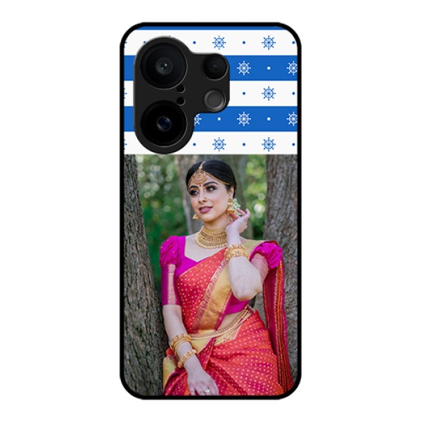 Vivo X200 FE 5G Custom Glass Phone Case - Snow Pattern Design