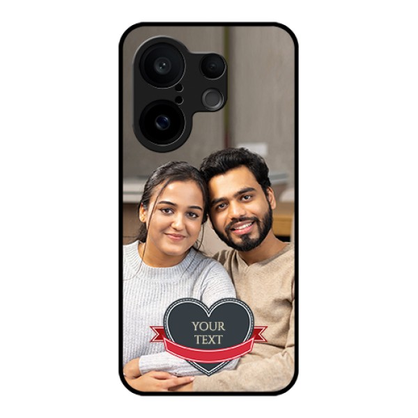 Vivo X200 FE 5G Custom Glass Phone Case - Just Married Couple Design
