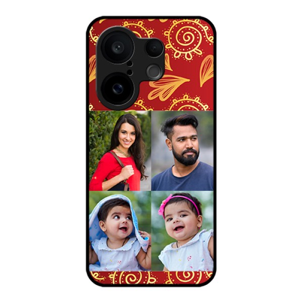 Vivo X200 FE 5G Custom Glass Phone Case - 4 Image Traditional Design