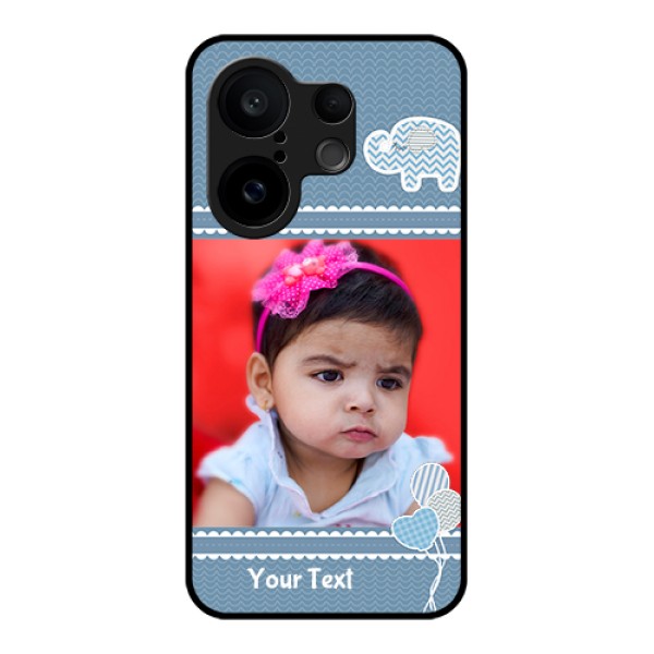 Vivo X200 FE 5G Custom Glass Phone Case - With Kids Pattern Design