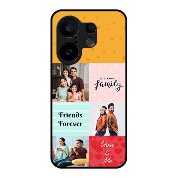 Vivo X200 FE 5G Custom Glass Phone Case - Images With Quotes Design