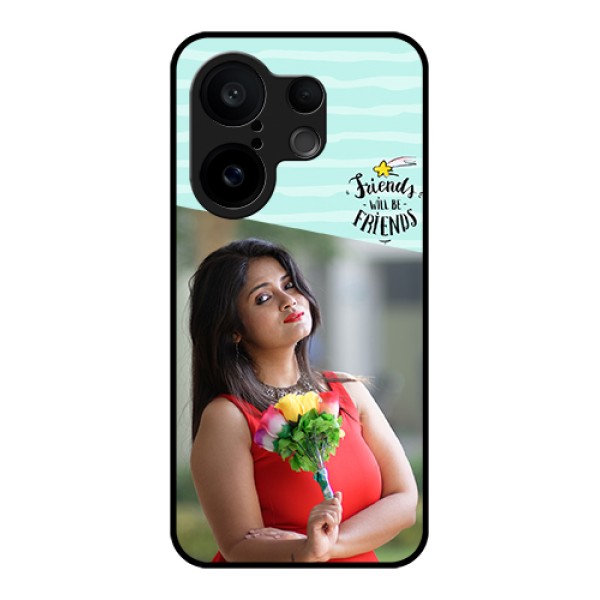 Vivo X200 FE 5G Custom Glass Phone Case - Friends Picture Icon Design