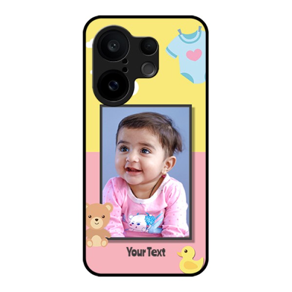 Vivo X200 FE 5G Custom Glass Phone Case - Kids 2 Color Design
