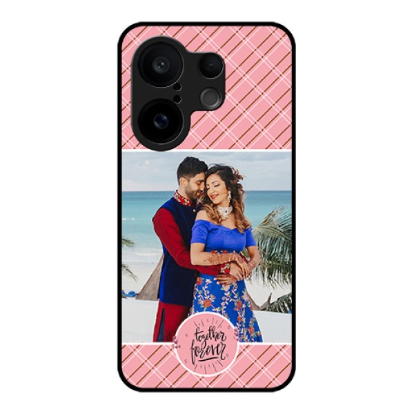 Vivo X200 FE 5G Custom Glass Phone Case - Together Forever Design