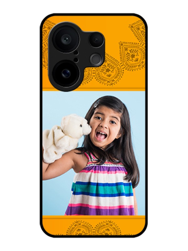 Custom Vivo X200 FE 5G Custom Glass Phone Case - Photo Wedding Design