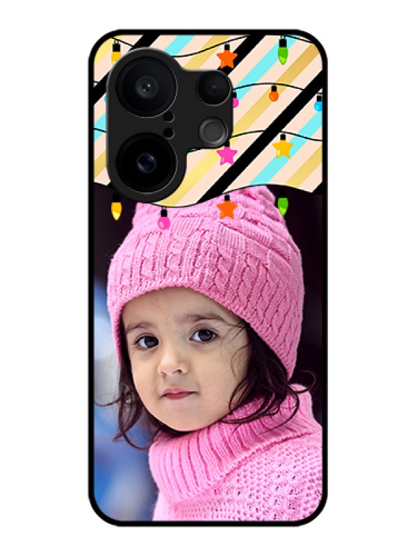 Custom Vivo X200 FE 5G Custom Glass Phone Case - Lights Hanging Design