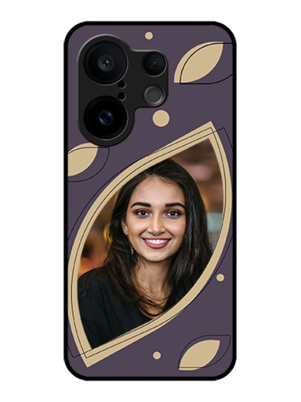 Custom Vivo X200 FE 5G Custom Glass Phone Case - Falling Leaf Design