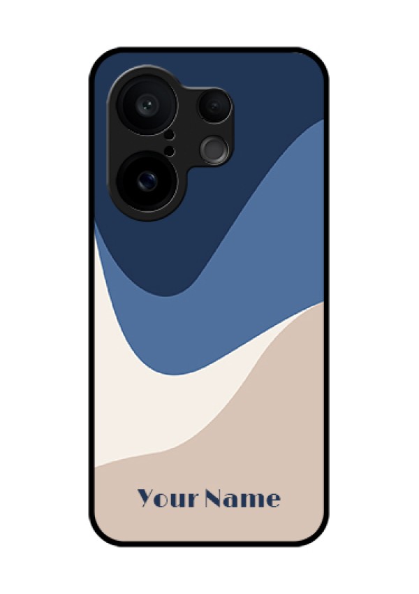 Vivo X200 FE 5G Custom Glass Phone Case - Abstract Drip Art Design