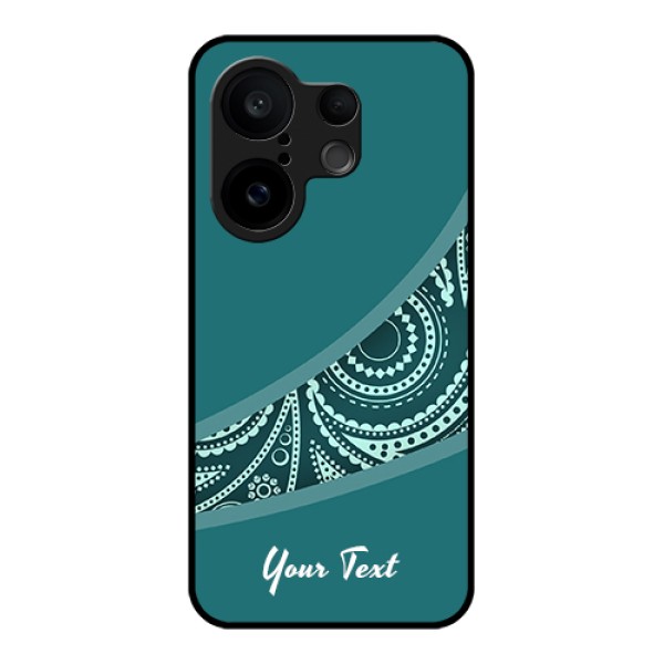 Vivo X200 FE 5G Custom Glass Phone Case - Semi Visible Floral Design Vivo X200 FE 5G Custom Glass Phone Case - Semi Visible Floral Design