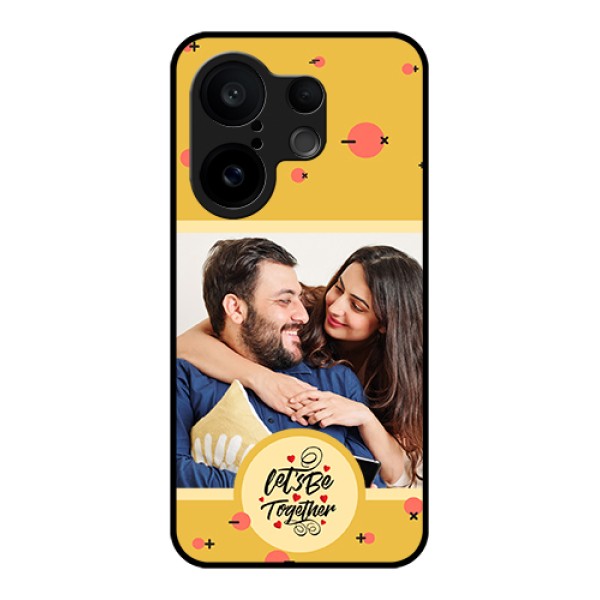 Vivo X200 FE 5G Custom Glass Phone Case - Lets Be Together Design