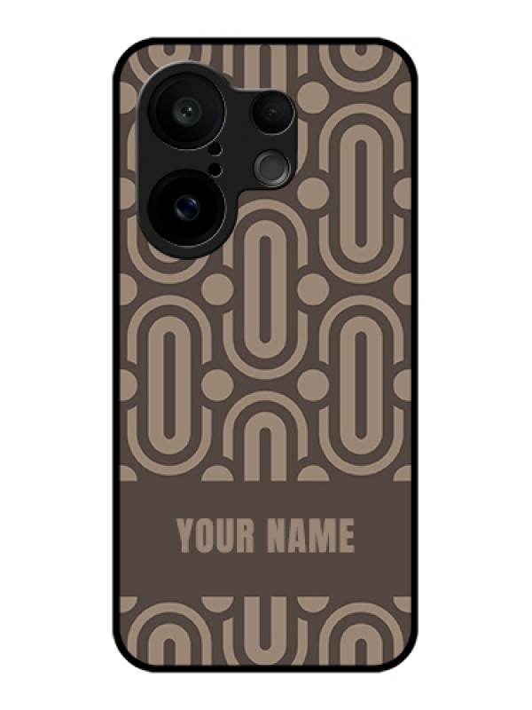 Custom Vivo X200 FE 5G Custom Glass Phone Case - Captivating Zero Pattern Design