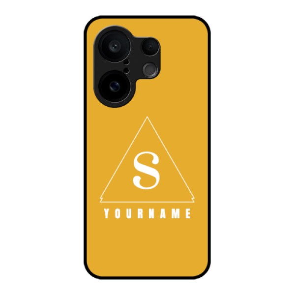 Vivo X200 FE 5G Custom Glass Phone Case - Simple Triangle Design