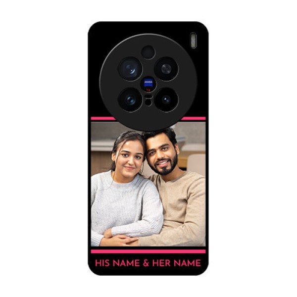 Vivo X200 Pro 5G Custom Glass Phone CaseWith Add Text Design