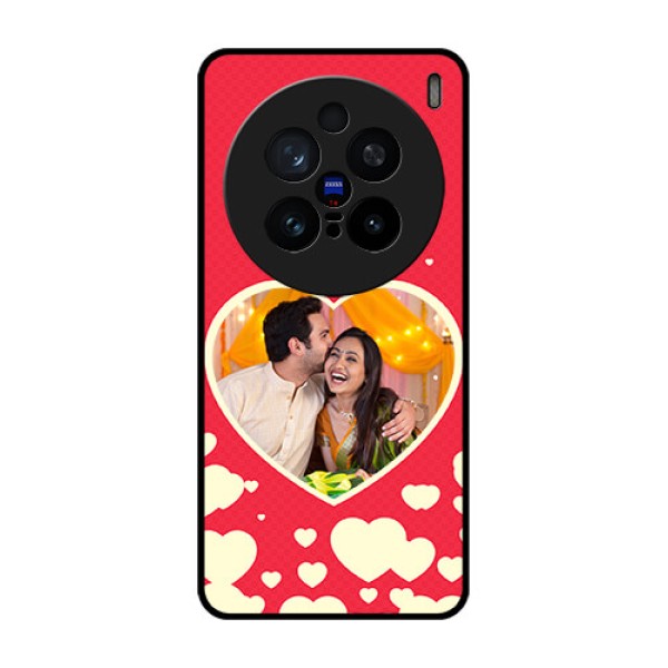 Vivo X200 Pro 5G Custom Glass Phone CaseLove Symbols Phone Cover Design Vivo X200 Pro 5G Custom Glass Phone CaseLove Symbols Phone Cover Design