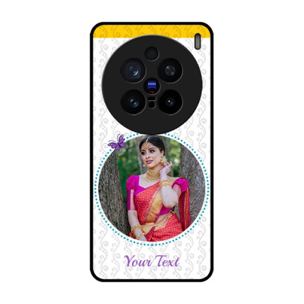 Vivo X200 Pro 5G Custom Glass Phone CaseGirls Premium Case Design
