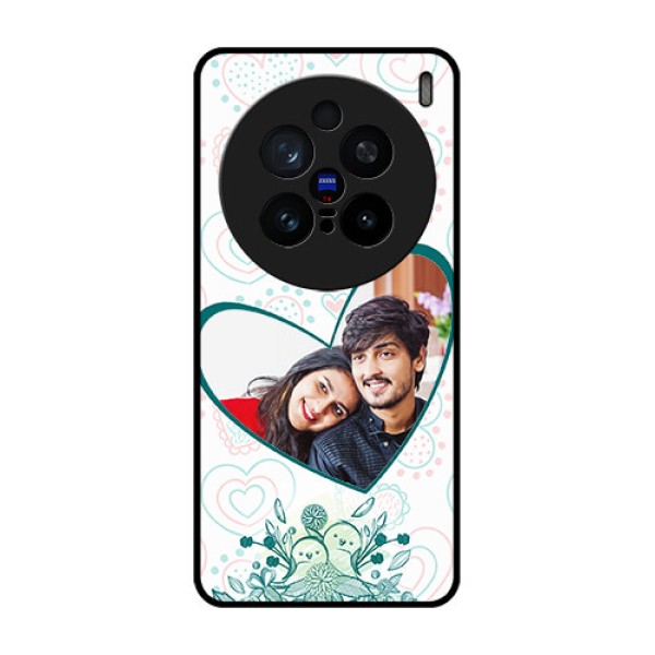 Vivo X200 Pro 5G Custom Glass Phone CasePremium Couple Design