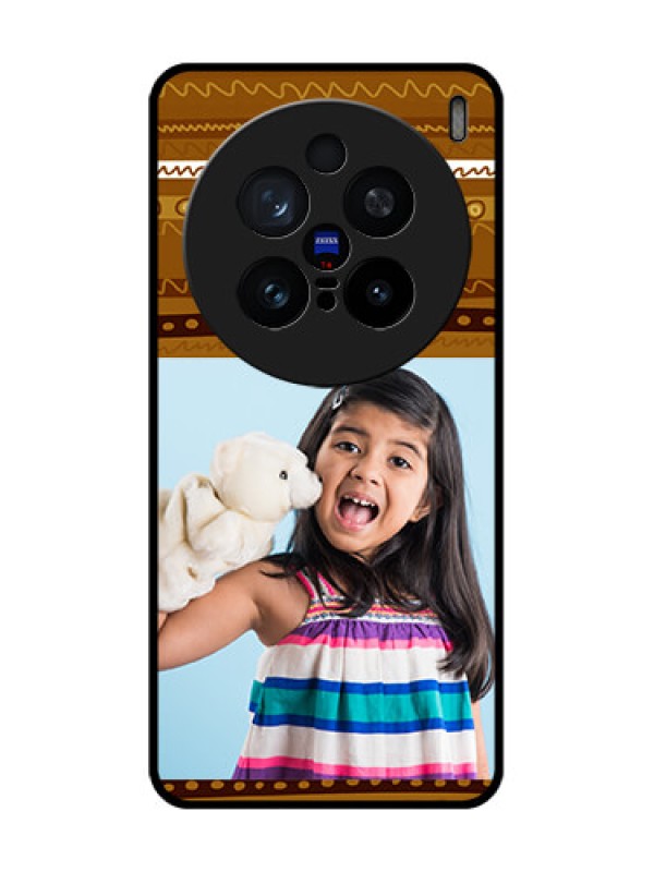 Custom Vivo X200 Pro 5G Custom Glass Phone CaseFriends Picture Upload Design