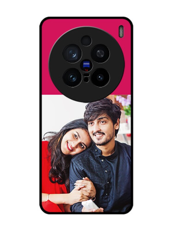 Custom Vivo X200 Pro 5G Custom Glass Phone CaseAnniversary Cover Design