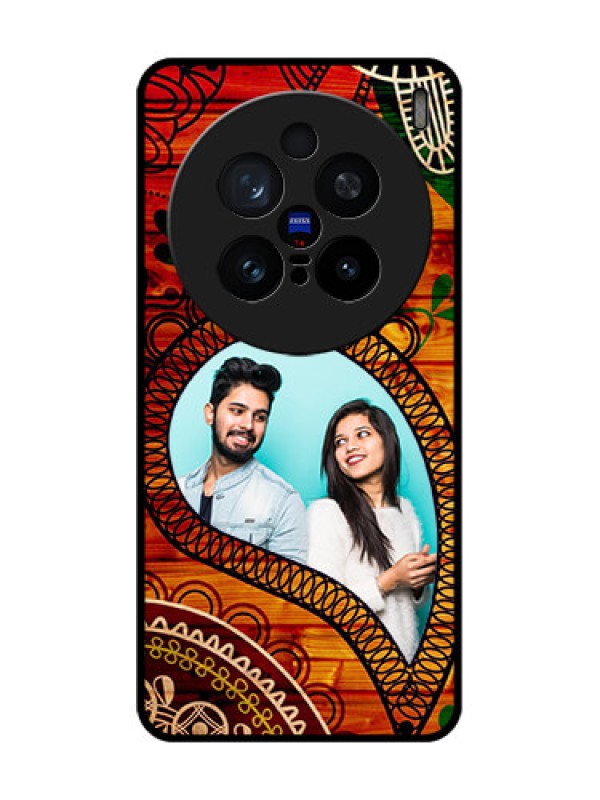 Custom Vivo X200 Pro 5G Custom Glass Phone CaseAbstract Colorful Design