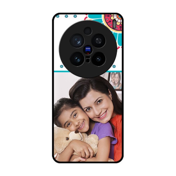 Vivo X200 Pro 5G Custom Glass Phone CaseFlower Design