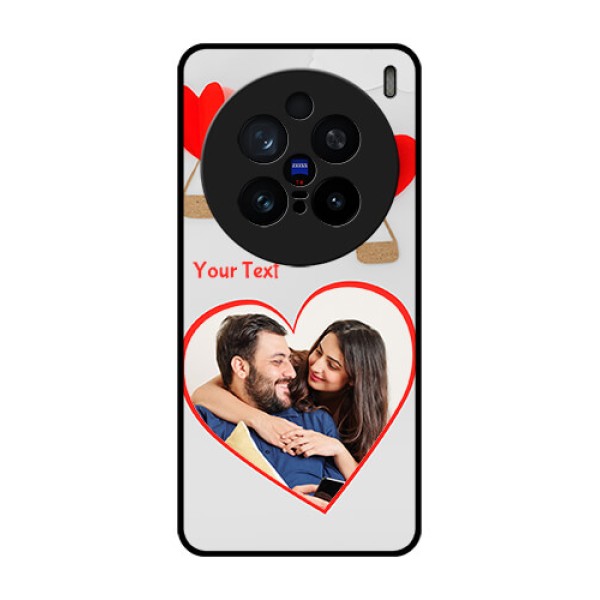 Vivo X200 Pro 5G Custom Glass Phone CaseParachute Love Design