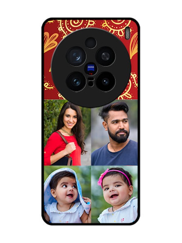 Custom Vivo X200 Pro 5G Custom Glass Phone Case4 Image Traditional Design