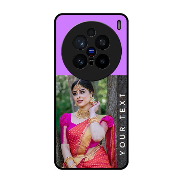 Vivo X200 Pro 5G Custom Glass Phone CaseBirthday Icons Design