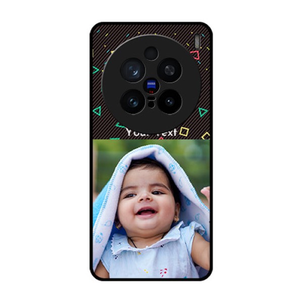 Vivo X200 Pro 5G Custom Glass Phone CaseWith Confetti Birthday Design Vivo X200 Pro 5G Custom Glass Phone CaseWith Confetti Birthday Design