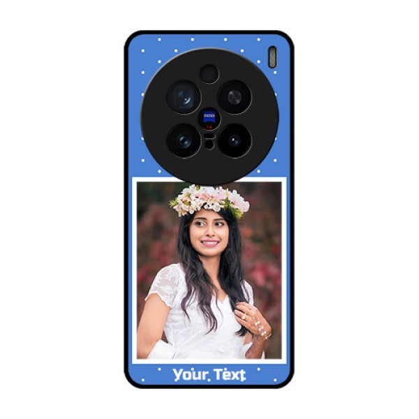 Vivo X200 Pro 5G Custom Glass Phone CasePolka Dots Design