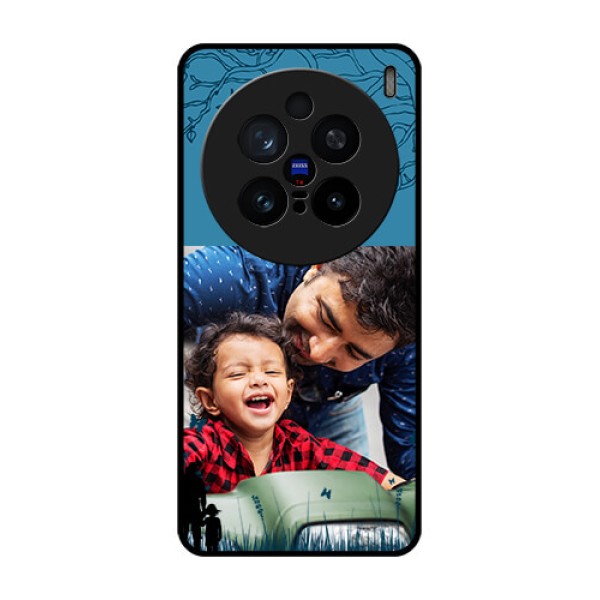Vivo X200 Pro 5G Custom Glass Phone CaseBest Dad Design