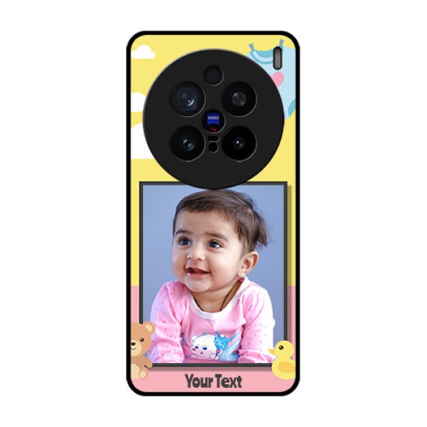 Vivo X200 Pro 5G Custom Glass Phone CaseKids 2 Color Design