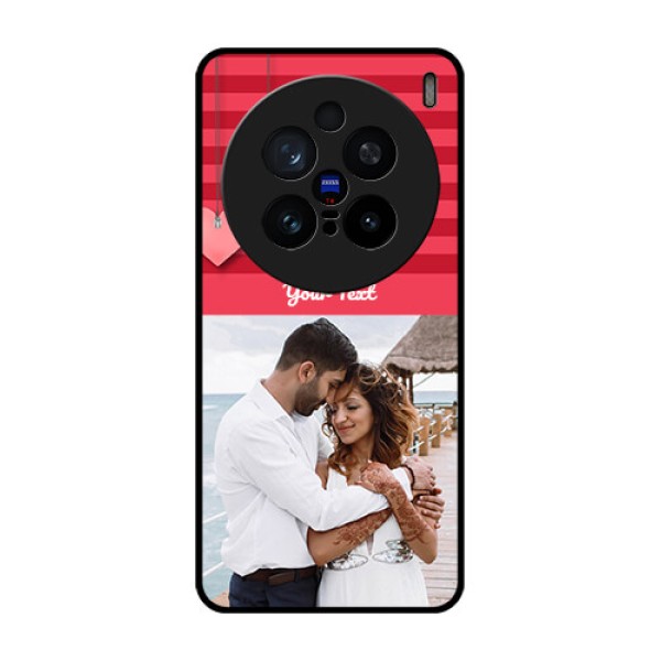 Vivo X200 Pro 5G Custom Glass Phone CaseValentines Day Design