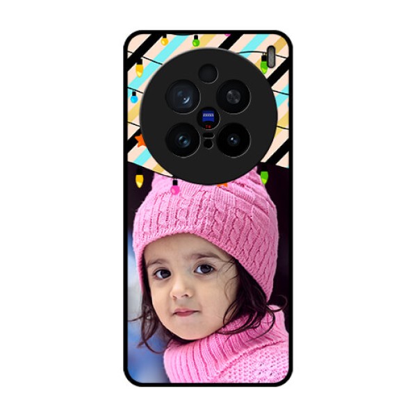 Vivo X200 Pro 5G Custom Glass Phone CaseLights Hanging Design