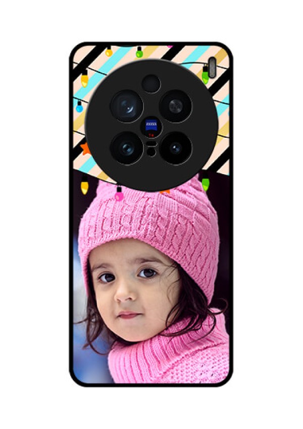 Vivo X200 Pro 5G Custom Glass Phone CaseLights Hanging Design