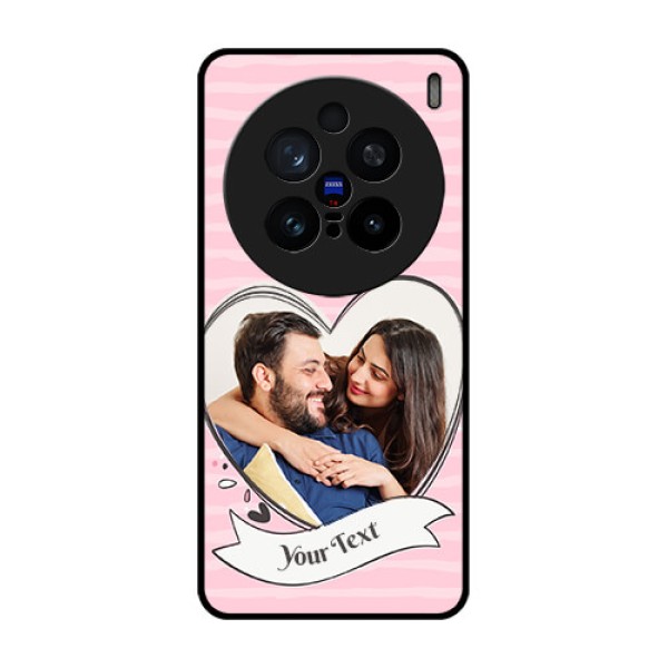 Vivo X200 Pro 5G Custom Glass Phone CaseVintage Heart Design