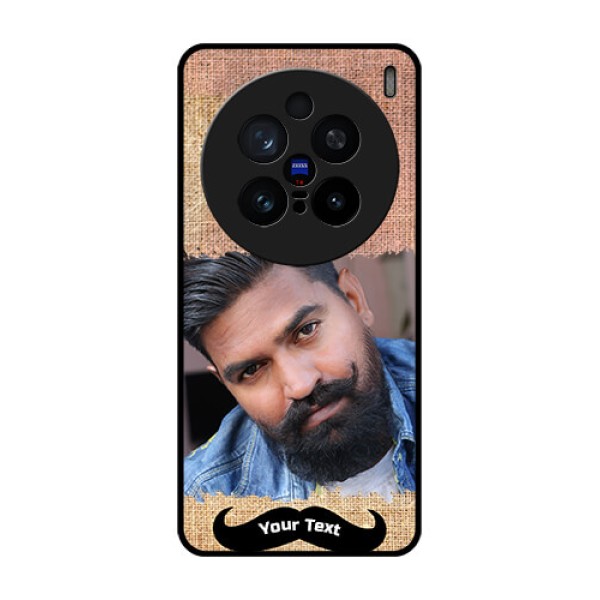 Vivo X200 Pro 5G Custom Glass Phone CaseWith Texture Design