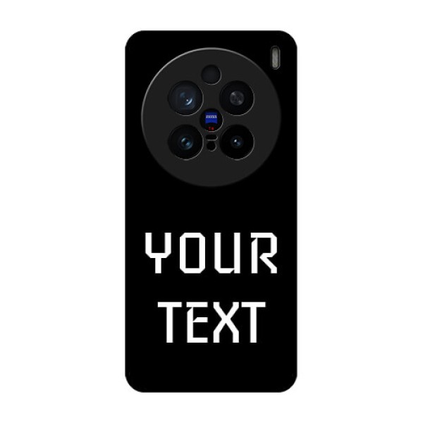Vivo X200 Pro 5G Custom Glass Phone CaseYour Name Design