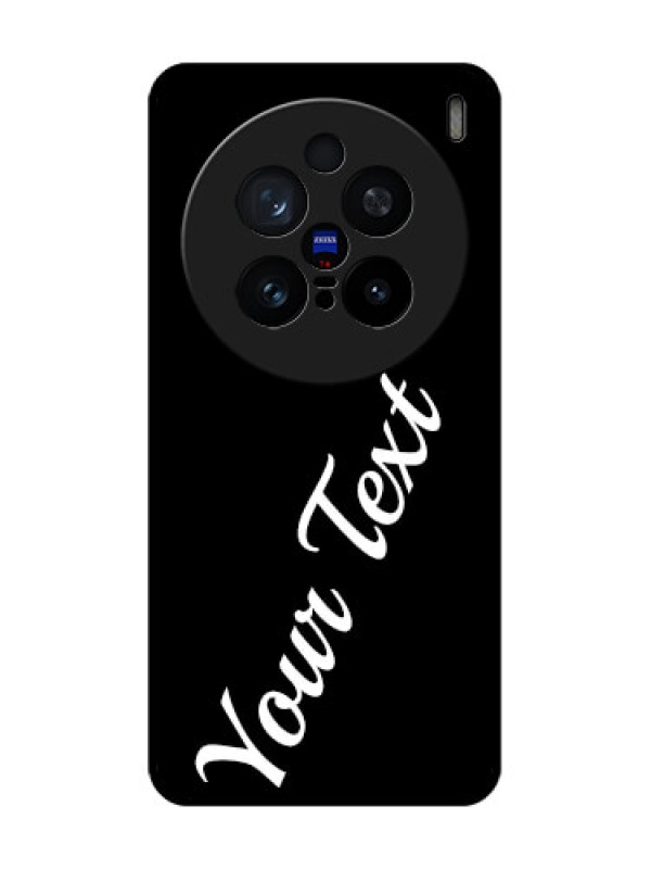 Custom Vivo X200 Pro 5G Custom Glass Phone CaseWith Your Name Design