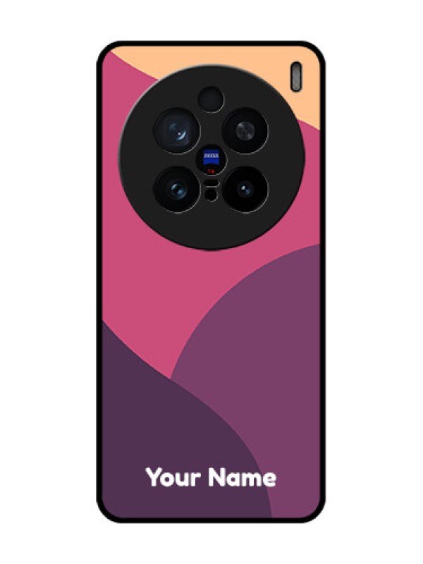 Custom Vivo X200 Pro 5G Custom Glass Phone CaseMixed Multi - Colour Abstract Art Design