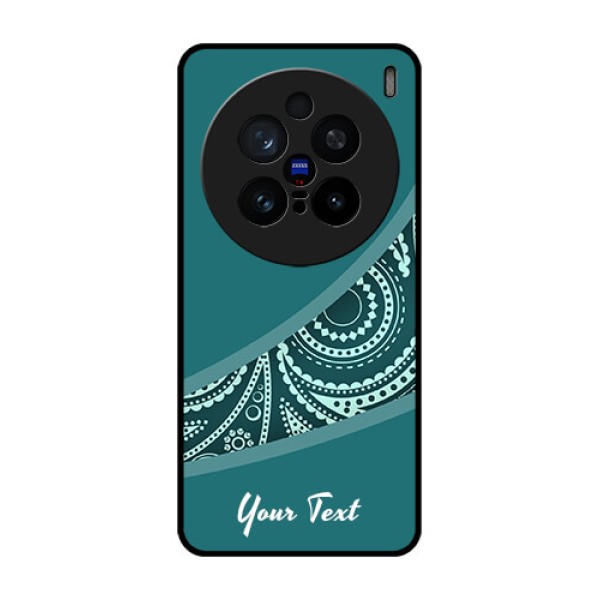 Vivo X200 Pro 5G Custom Glass Phone CaseSemi Visible Floral Design Vivo X200 Pro 5G Custom Glass Phone CaseSemi Visible Floral Design