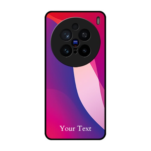 Vivo X200 Pro 5G Custom Glass Phone CaseDigital Abstract Overlap Design Vivo X200 Pro 5G Custom Glass Phone CaseDigital Abstract Overlap Design
