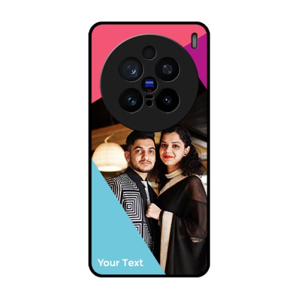 Vivo X200 Pro 5G Custom Glass Phone CaseStacked Triple Colour Design Vivo X200 Pro 5G Custom Glass Phone CaseStacked Triple Colour Design