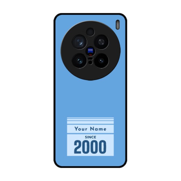 Vivo X200 Pro 5G Custom Glass Phone CaseCustom Year Of Birth Design